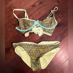 Reversible Green Maaji Swimsuit Bikini
